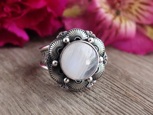 Rainbow Moonstone Ring or Pendant (Choose Your Size)