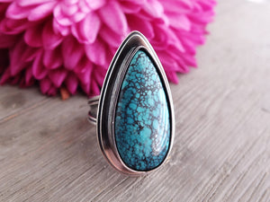 Webbed Turquoise Ring or Pendant (Choose Your Size)