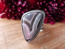 Load image into Gallery viewer, Parcelas/Purple Passion Agate Ring or Pendant (Choose Your Size)