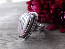 Load image into Gallery viewer, Parcelas/Purple Passion Agate Ring or Pendant (Choose Your Size)
