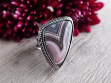 Load image into Gallery viewer, Parcelas/Purple Passion Agate Ring or Pendant (Choose Your Size)