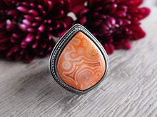 Load image into Gallery viewer, Laguna Lace Agate Ring or Pendant (Choose Your Size)