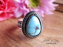 Load image into Gallery viewer, Golden Hills Turquoise Ring or Pendant (Choose Your Size)