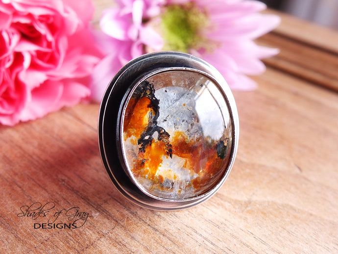 Dendritic Quartz Ring or Pendant (Choose Your Size)