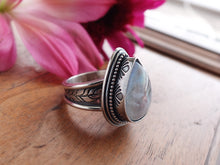 Load image into Gallery viewer, Rainbow Moonstone Ring or Pendant (Choose Your Size)
