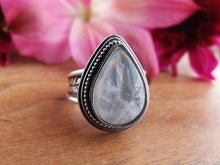 Load image into Gallery viewer, Rainbow Moonstone Ring or Pendant (Choose Your Size)