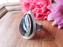 Load image into Gallery viewer, Opal Wood Ring or Pendant (Choose Your Size)
