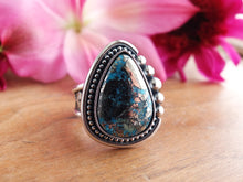 Load image into Gallery viewer, Persian Turquoise w/ Pyrite Ring or Pendant (Choose Your Size)