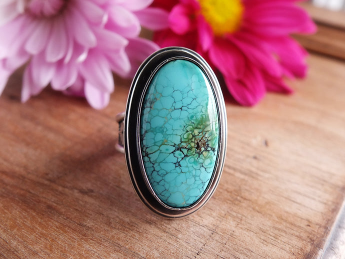 Hubei Turquoise Ring or Pendant (Choose Your Size)