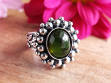 Load image into Gallery viewer, Green Tourmaline Ring or Pendant (Choose Your Size)