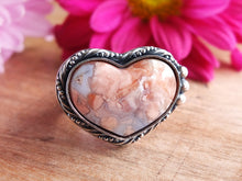 Load image into Gallery viewer, Cotton Candy Agate Ring or Pendant (Choose Your Size)