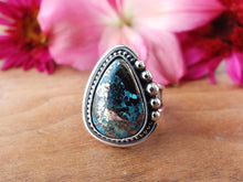 Load image into Gallery viewer, Persian Turquoise w/ Pyrite Ring or Pendant (Choose Your Size)