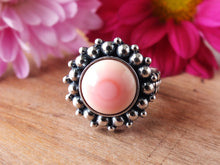 Load image into Gallery viewer, Pink Conch Shell Ring or Pendant (Choose Your Size)