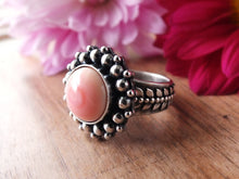 Load image into Gallery viewer, Pink Conch Shell Ring or Pendant (Choose Your Size)