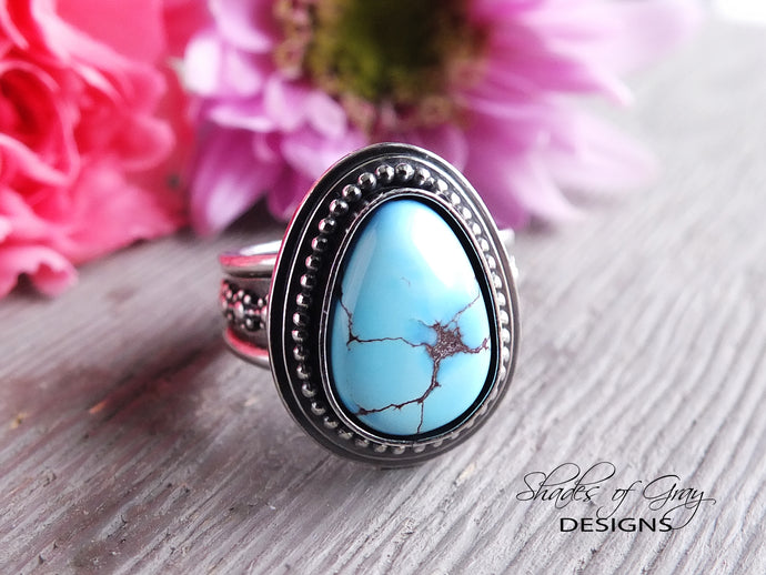 Golden Hills Turquoise Ring or Pendant (Choose Your Size)