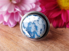Load image into Gallery viewer, Plume Agate Doublet Ring or Pendant (Choose Your Size)