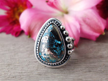 Load image into Gallery viewer, Persian Turquoise w/ Pyrite Ring or Pendant (Choose Your Size)