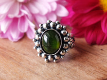 Load image into Gallery viewer, Green Tourmaline Ring or Pendant (Choose Your Size)