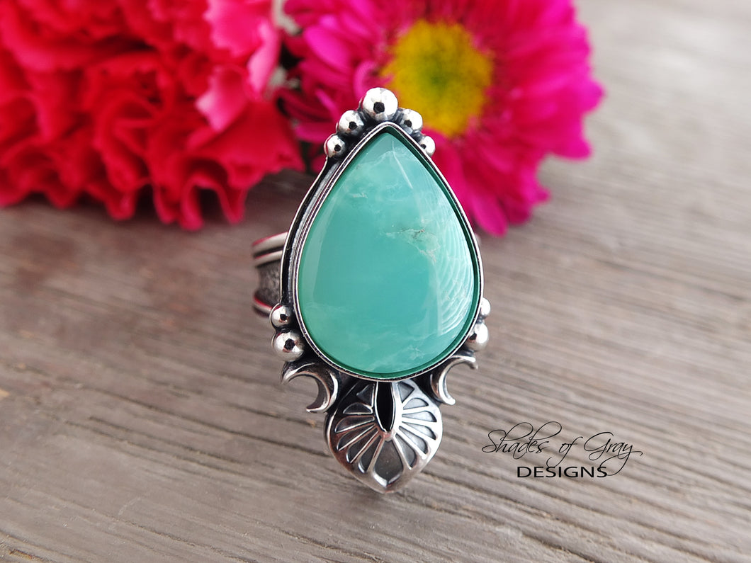 Chrysoprase Ring or Pendant (Choose Your Size)