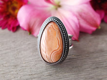 Load image into Gallery viewer, Laguna Lace Agate Ring or Pendant (Choose Your Size)
