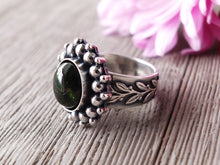 Load image into Gallery viewer, Green Tourmaline Ring or Pendant (Choose Your Size)