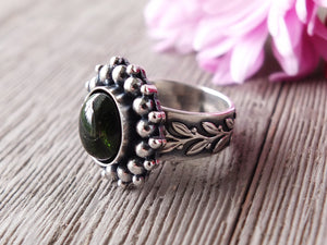 Green Tourmaline Ring or Pendant (Choose Your Size)