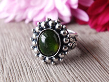 Load image into Gallery viewer, Green Tourmaline Ring or Pendant (Choose Your Size)