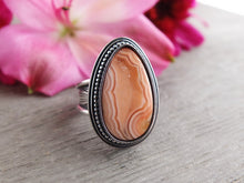 Load image into Gallery viewer, Laguna Lace Agate Ring or Pendant (Choose Your Size)