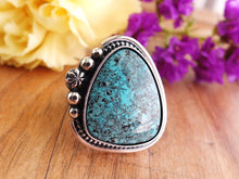 Load image into Gallery viewer, Webbed Turquoise Ring or Pendant (Choose Your Size)