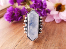 Load image into Gallery viewer, Rainbow Moonstone Ring or Pendant (Choose Your Size)