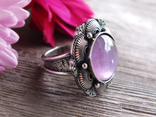 Load image into Gallery viewer, Amethyst and Mother of Pearl Ring or Pendant (Choose Your Size)