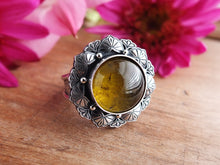 Load image into Gallery viewer, Green Tourmaline Ring or Pendant (Choose Your Size)