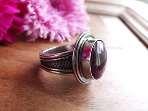 Star Ruby Ring or Pendant (Choose Your Size)