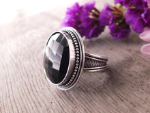 Load image into Gallery viewer, Rose Cut Black Onyx Ring or Pendant (Choose Your Size)