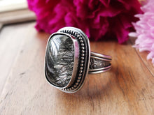 Load image into Gallery viewer, Tourmalated Quartz Ring or Pendant (Choose Your Size)
