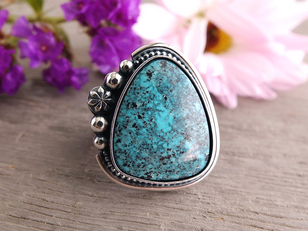 Webbed Turquoise Ring or Pendant (Choose Your Size)