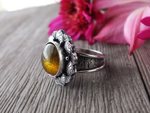 Load image into Gallery viewer, Green Tourmaline Ring or Pendant (Choose Your Size)