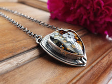 Load image into Gallery viewer, Luna Oscura / Dark Moon Stone Necklace