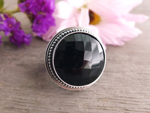 Load image into Gallery viewer, Rose Cut Black Onyx Ring or Pendant (Choose Your Size)