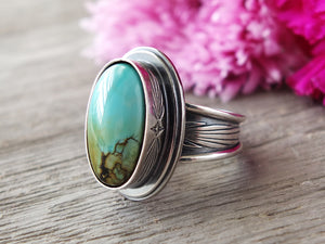 Hubei Turquoise Ring or Pendant (Choose Your Size)