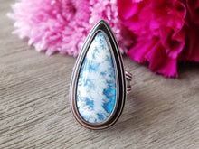 Load image into Gallery viewer, Plume Agate Doublet Ring or Pendant (Choose Your Size)