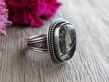 Load image into Gallery viewer, Tourmalated Quartz Ring or Pendant (Choose Your Size)