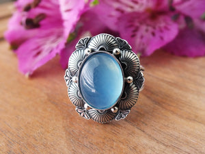 Aquamarine Ring or Pendant (Choose Your Size)