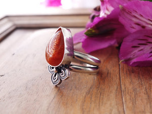 Sunstone Ring or Pendant (Choose Your Size)
