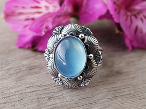 Aquamarine Ring or Pendant (Choose Your Size)