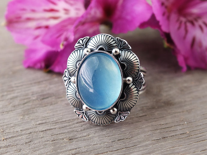 Aquamarine Ring or Pendant (Choose Your Size)