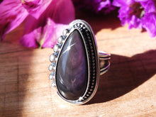 Load image into Gallery viewer, Rainbow Obsidian Ring or Pendant (Choose Your Size)