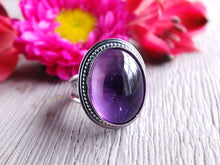 Load image into Gallery viewer, Amethyst Ring or Pendant (Choose Your Size)