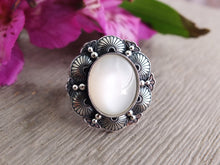Load image into Gallery viewer, White Moonstone Ring or Pendant (Choose Your Size)