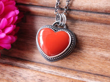 Load image into Gallery viewer, Rosarita Heart Necklace